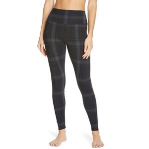 Alo Vapor High Waist Plaid Leggings
